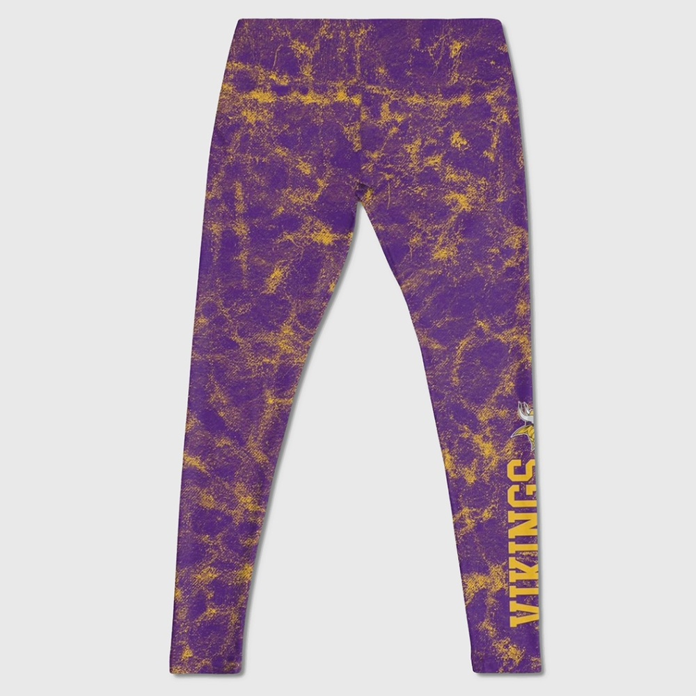 Minnesota Vikings FOCO /‎ NFL Leggings - NWT Womens Medium Multi - #47947-L3 - Picture 2 of 3